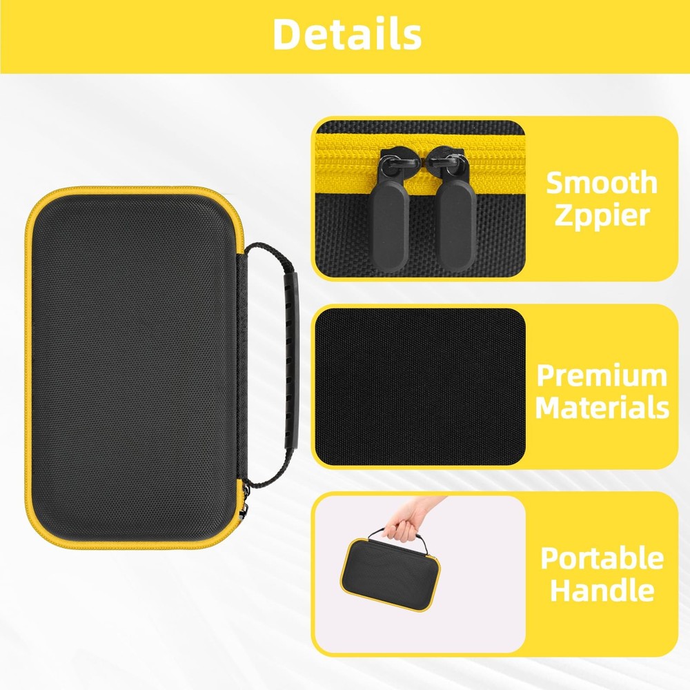 HESPLUS Storage Case for Klein Tools VDV501-851, Medium, BLACKYELLOW