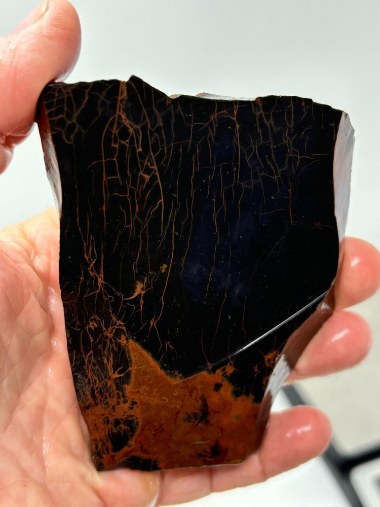 Spiderman Jasper slab Cabbing Lapidary Combo Ship Avail Oregon