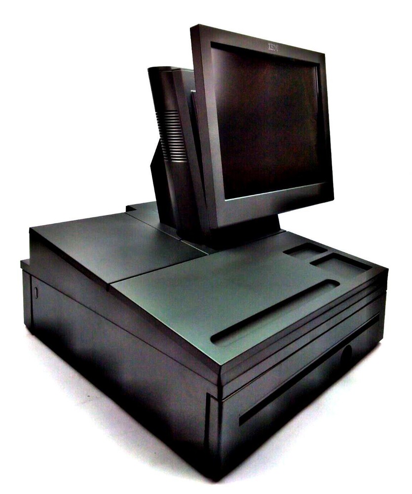 IBM SurePOS 500 POS 15" Resistive Touchscreen System with Drawer 4852-E66