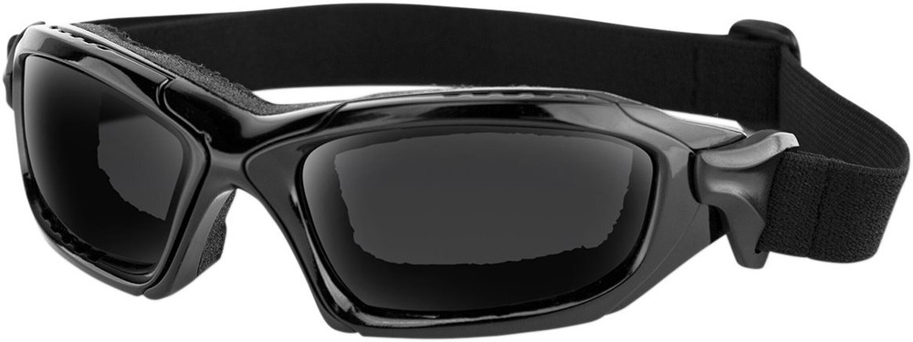 Bobster Black Diesel Goggles w/3 Interchangeable Lenses