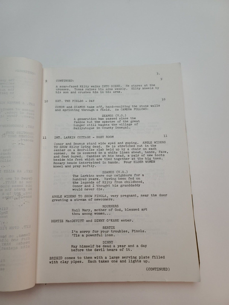TRINITY / Leon Uris 1977 Unproduced Screenplay, Herb Jaffe Productions