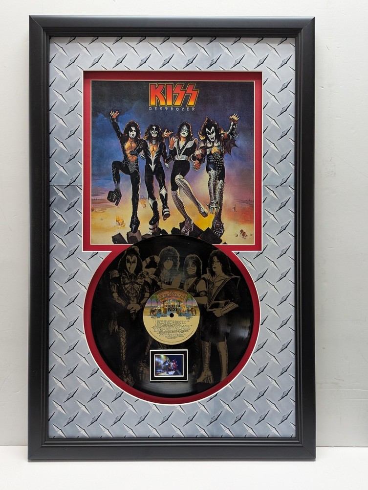 KISS display with video performance of Rock N Roll All Night