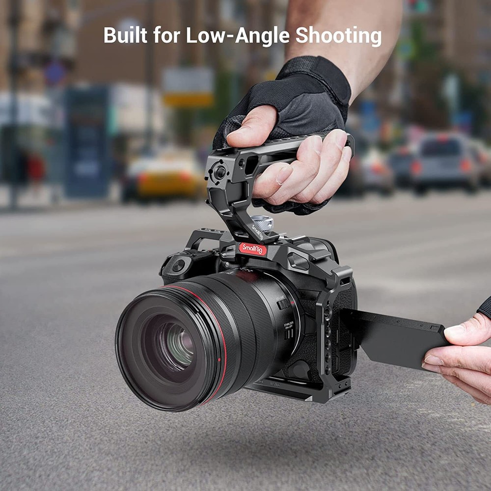 SmallRig Arri Top Handle with Cold Shoe Mount Handgrip for Camera Cage-3765