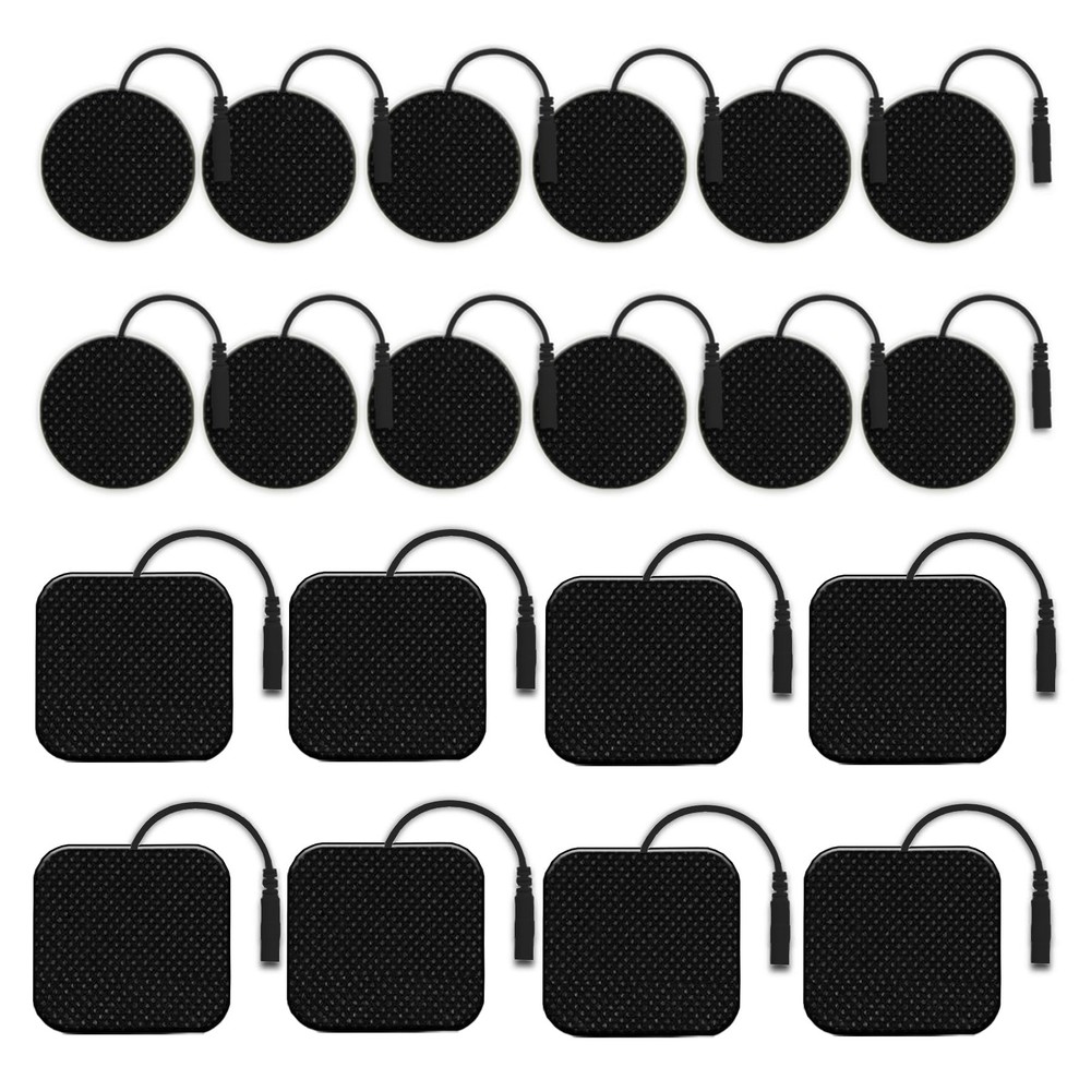 SM Electrodes TENS Unit Electrode Pads Multiple Sizes Electrode for Tens Unit...