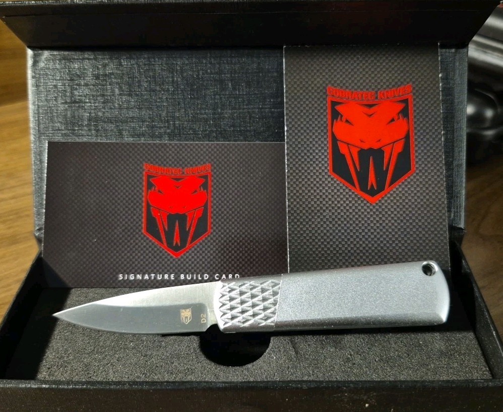 CobraTec Compact Silver Hidden Release Drop D2