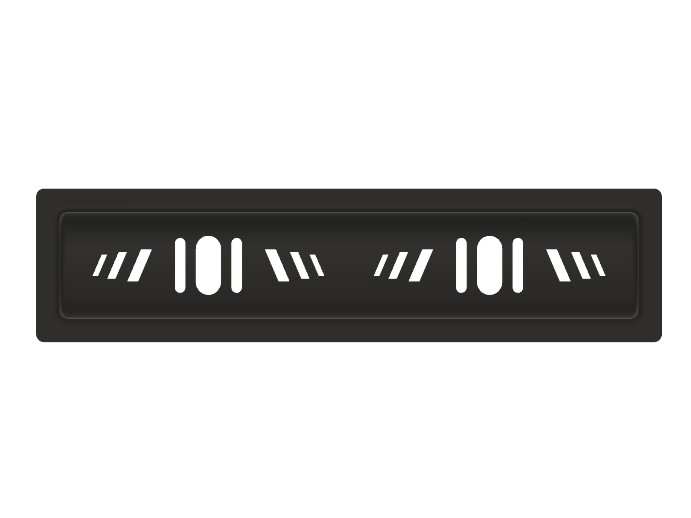 Dual Whelen Ion Flat Window Shroud Mount