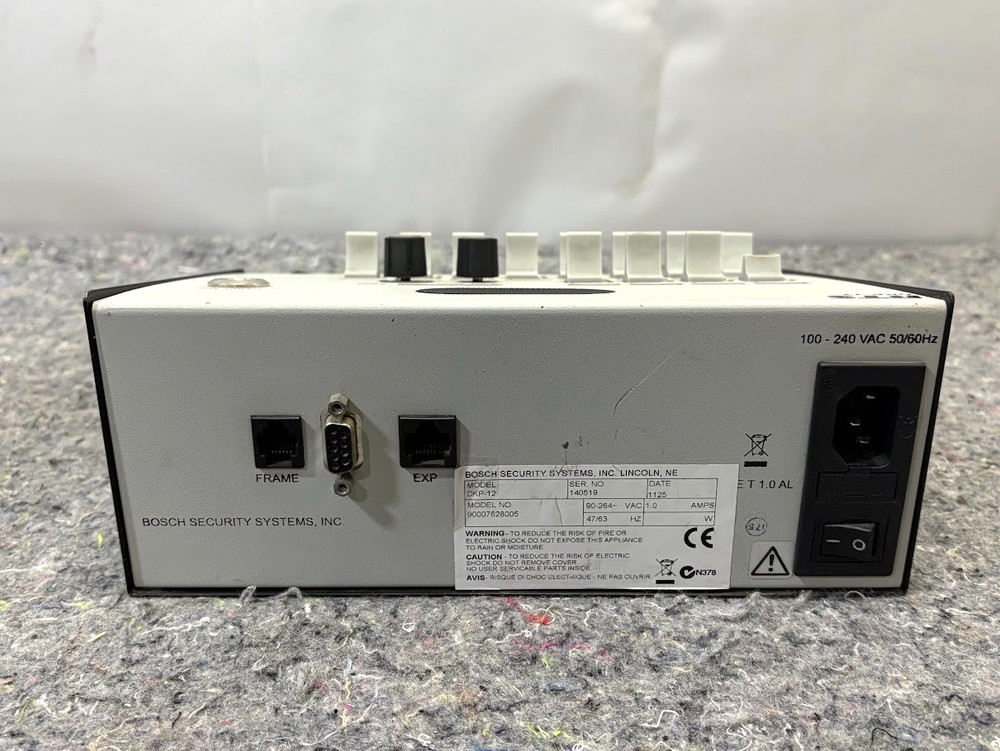 Telex RTS DKP-12 MCP 12-Position Desktop Matrix Key Panel Intercom System