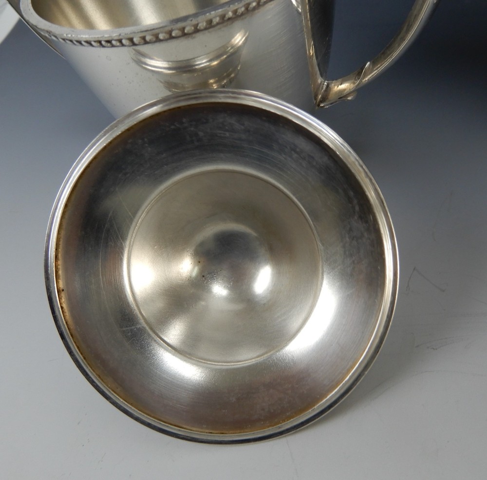 Oneida comunity LTD.Lakewood Silverplate Coffee Pot ,Sugar Bowl and Creamer