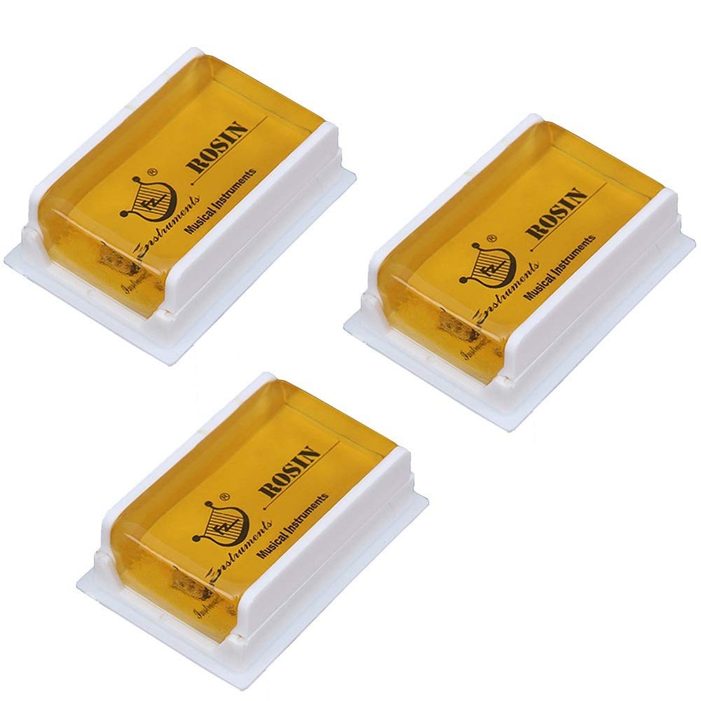 Light Rosin for Violin Viola Cello Low Dust 3 Pack