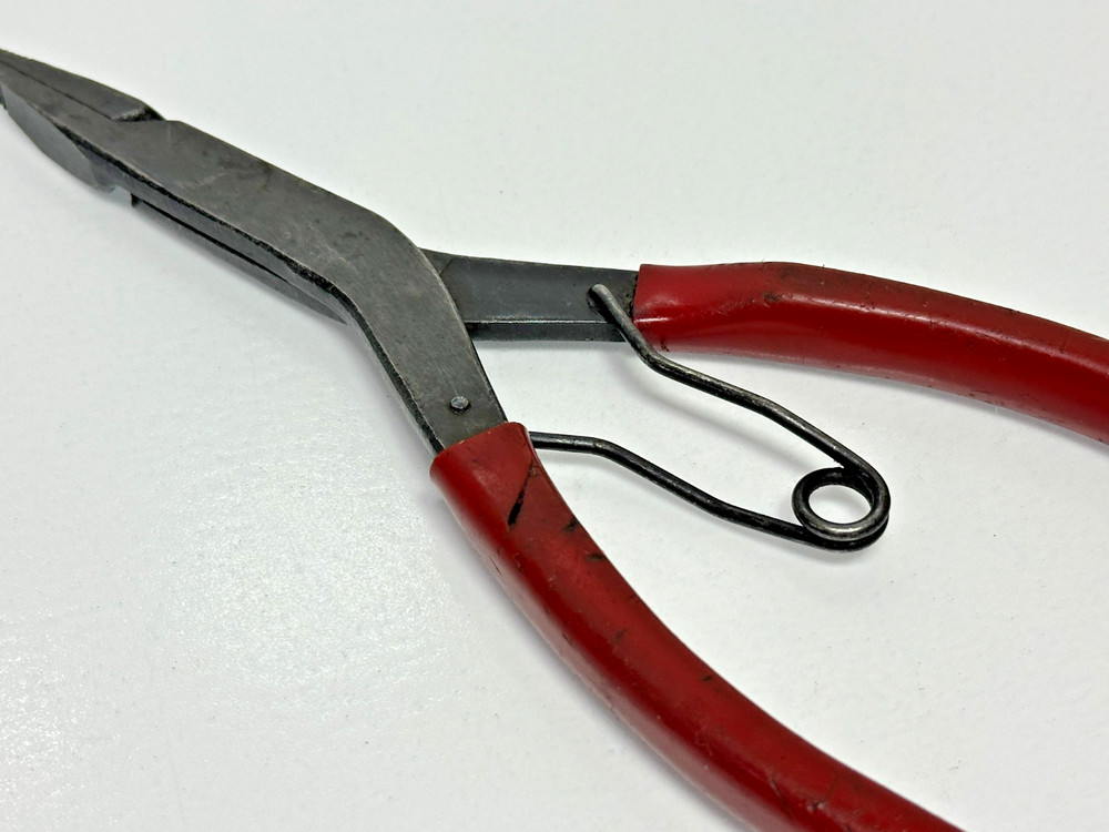 🇺🇸 MAC Tools USA P22A Straight Tip Lock Ring Pliers - Red Grip