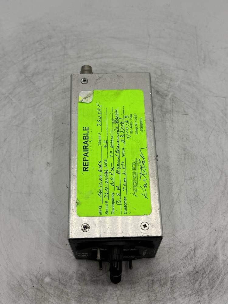 MicroAir Avionics M760 VHF Transceiver READ