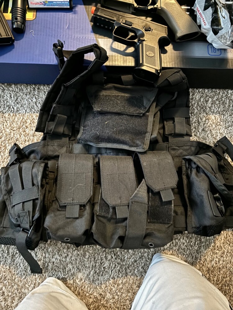 airsoft rifle used