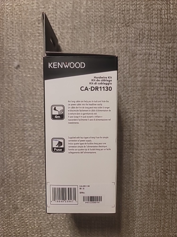 Kenwood CA-DR1130 Hardwire Kit