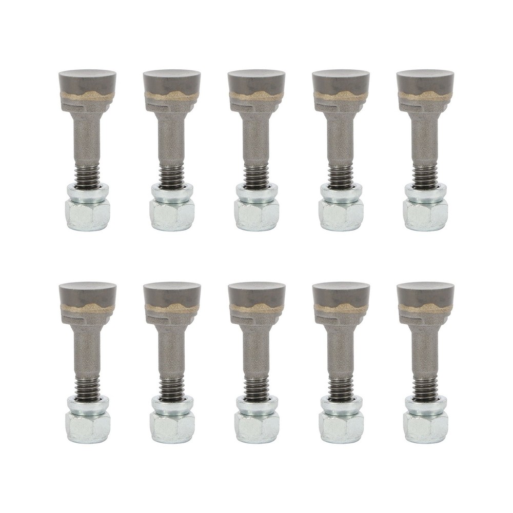 10 Pcs Compatible with For 500 Stump Grinder Teeth Replace Grinder Teeth 11/16"