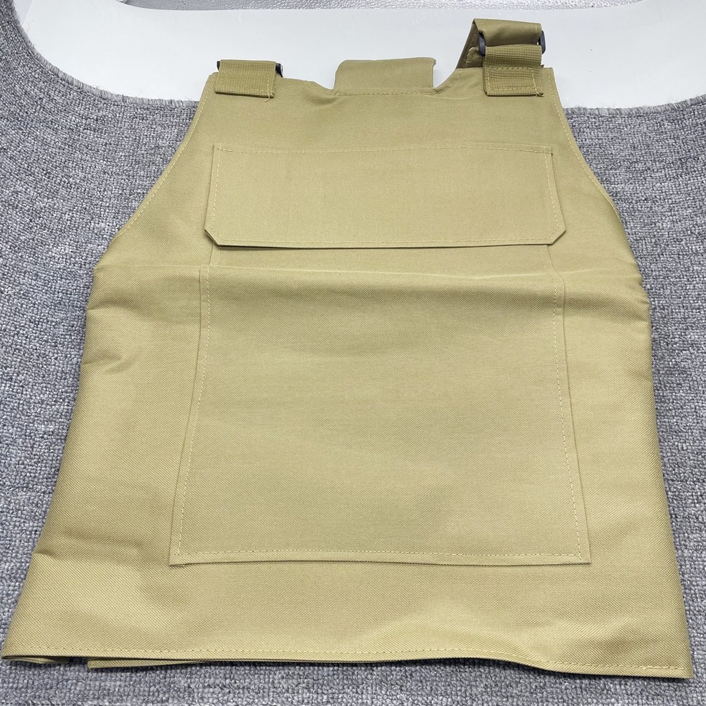 Body Bulletproof Vest Front Back Plates Armor Tactical Jacket Guard Security Kit