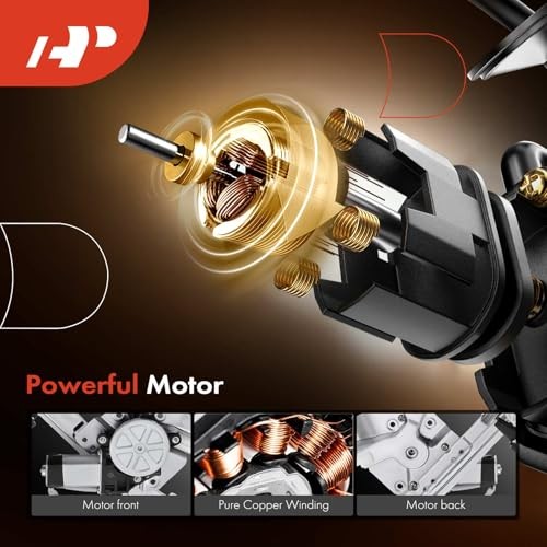 Electric Power Window Regulator with Motor Compatible with Front Driver (LH)