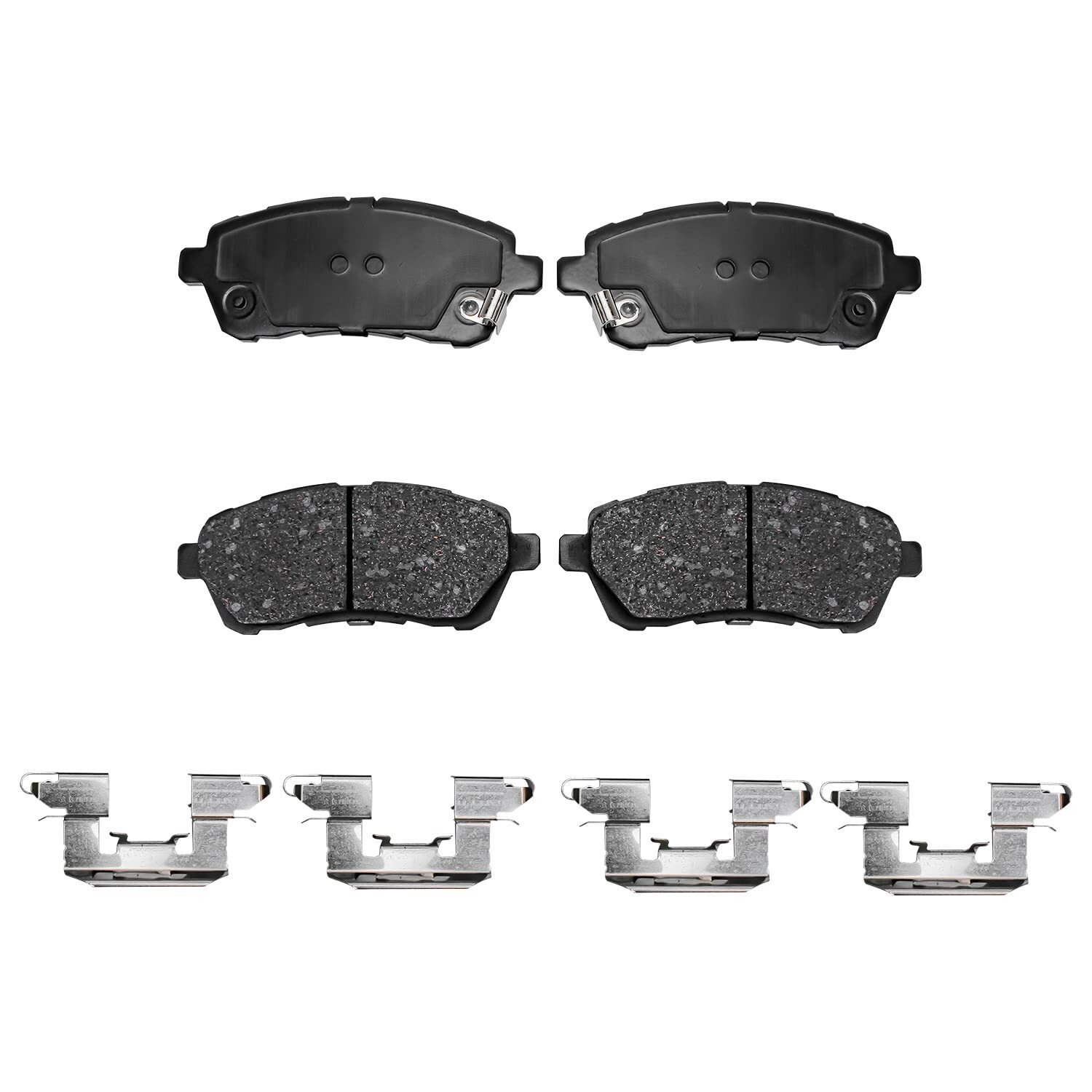 Front Brake Pads + Rear Brake Shoes for 2011 2012 2013-2019 Ford Fiesta