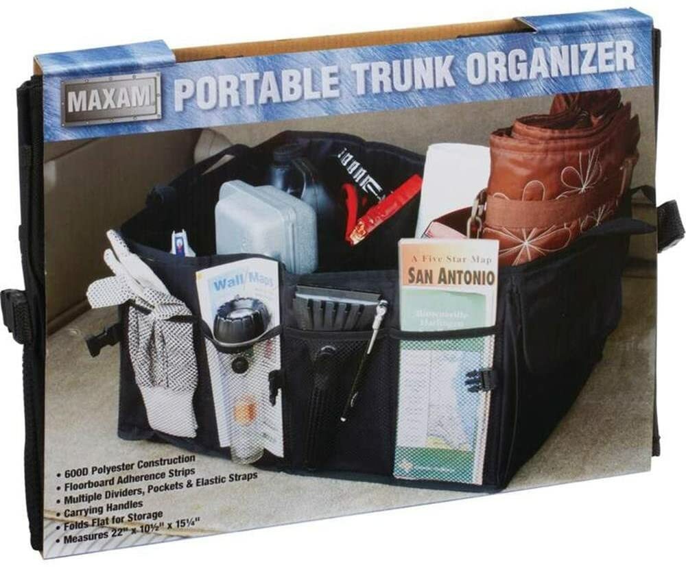Maxam Portable Trunk Organizer