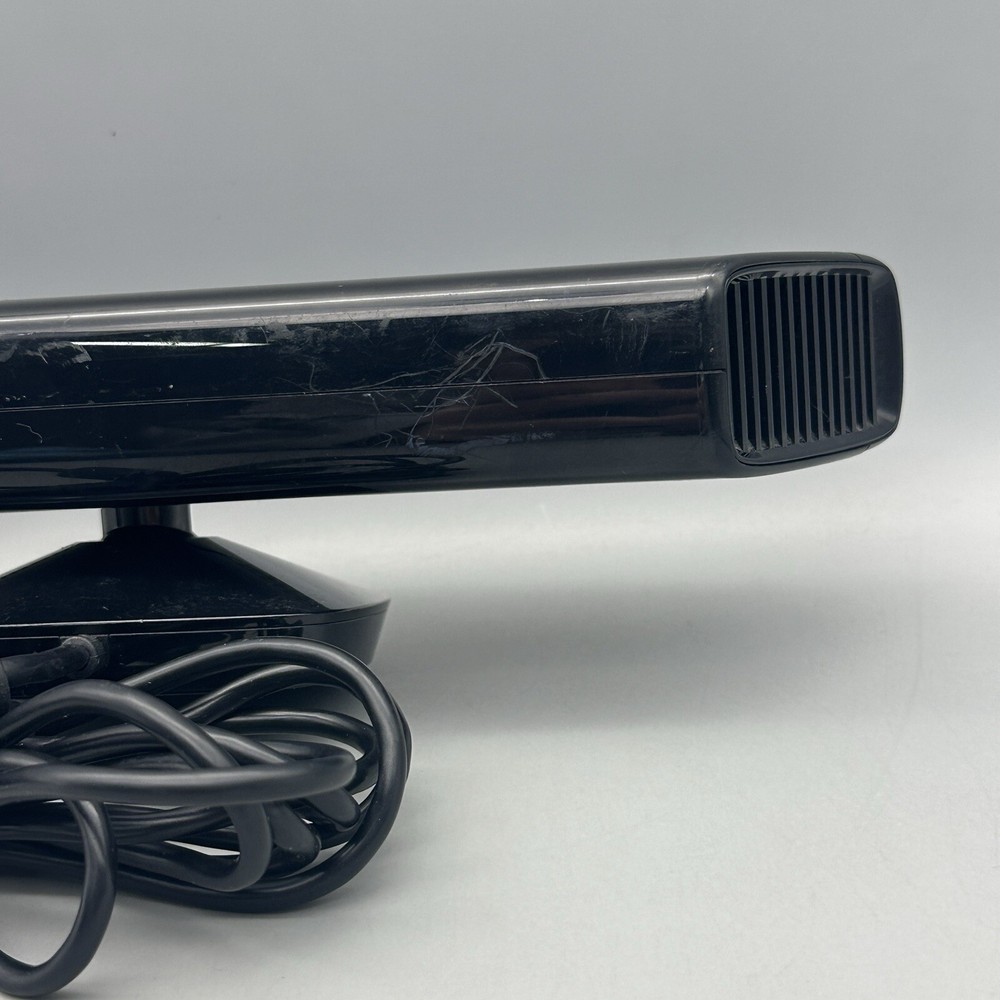 Microsoft Xbox 360 Kinect Sensor Bar 1414 w/ Kinect Adventures Game | TESTED