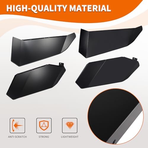 Lower Door Panels for X3 Max, Aluminum Lower Half Door Panel Inserts