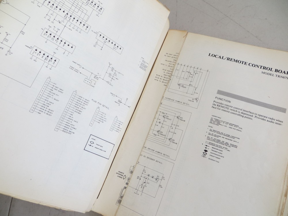 Motorola Flexar Base Station Instruction Manual 1978