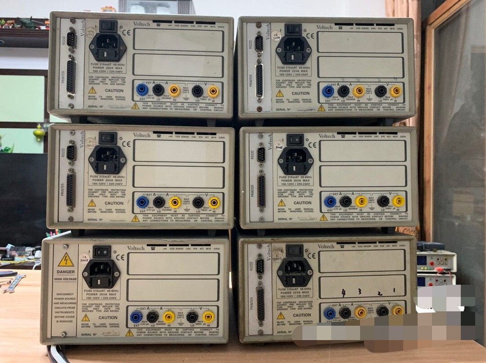 1PCS Voltech PM100 Single Phase Power Analyzer used#