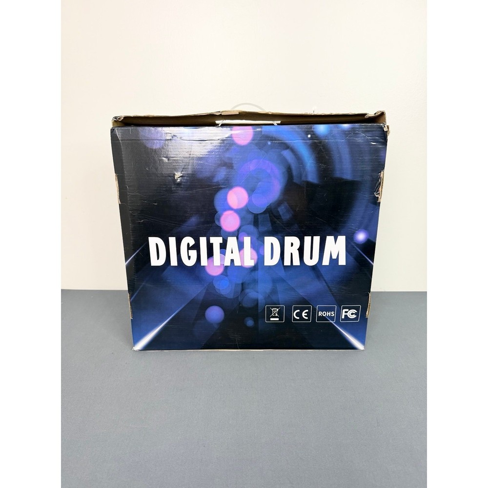 Portable Beginner/Practice Digital Electric Drum Set With Stand Drummer's Dream