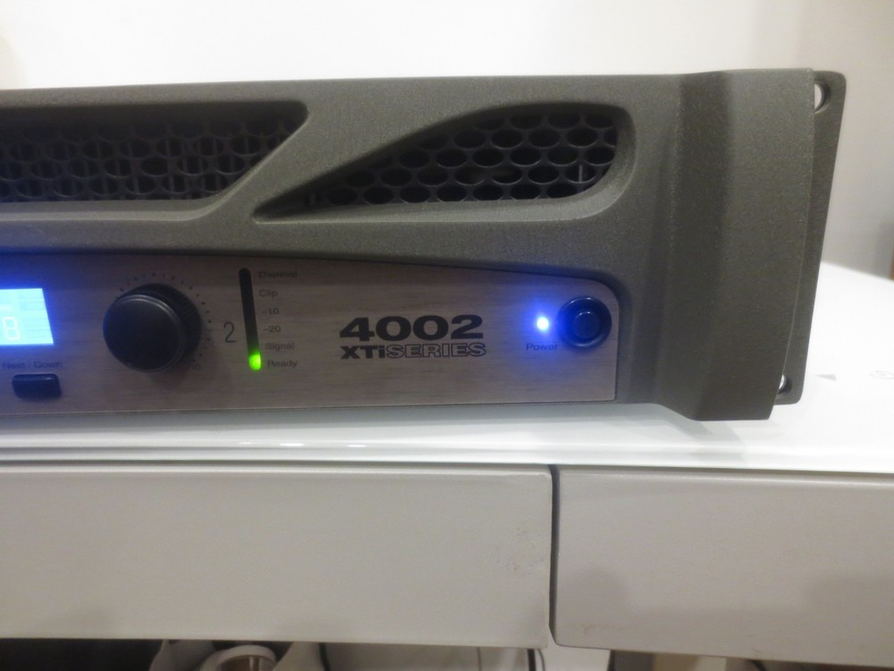 crown xti 4002 power amplifier