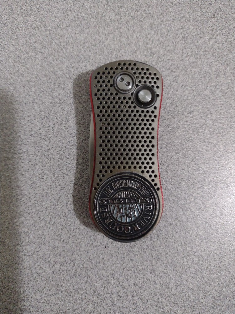 Pitchfix Switchblade Divot Tool with Ball Marker River Course 25th Anniversary