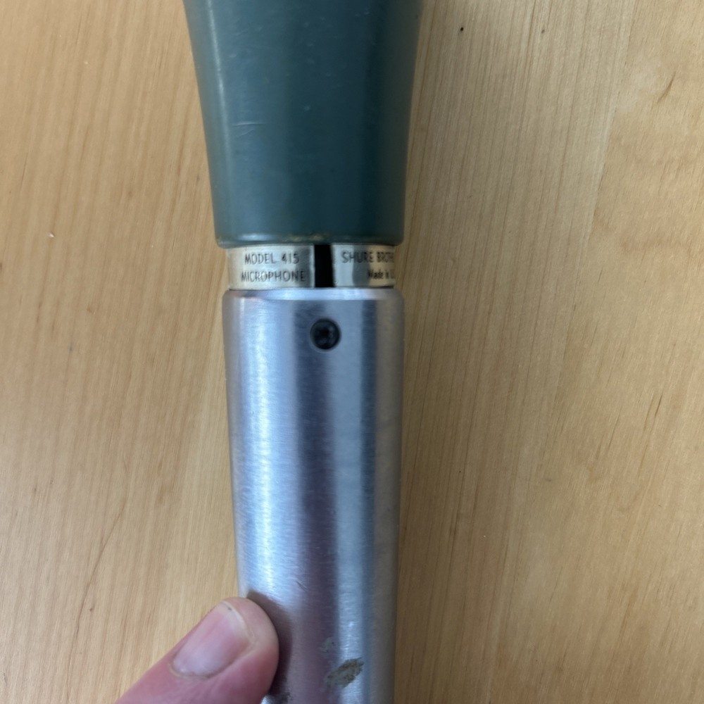 Vintage Shure Brothers 415 Commando Microphone