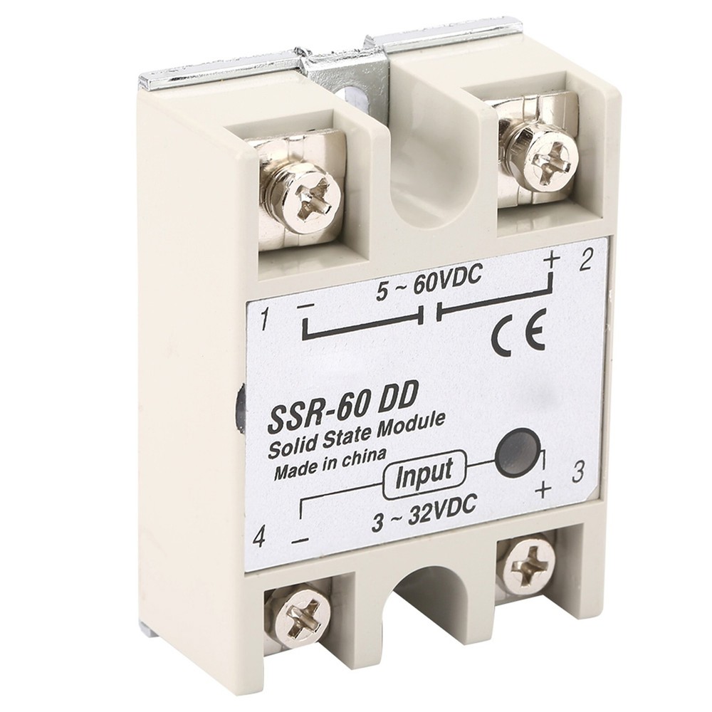 DCDC Solid State Relay SSR60DD 60A 332VDC to 5200VDC SSR