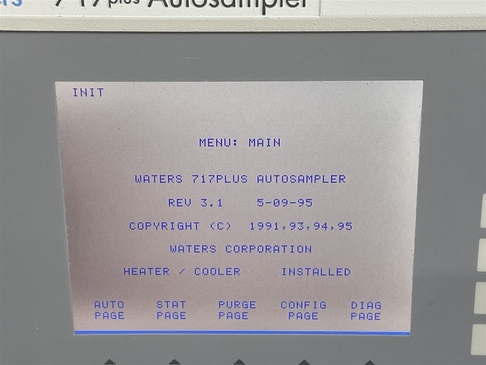 WATERS 717PLUS CHROMATOGRAPHY AUTOSAMPLER WAT078900 + HEATER COOLER MODULE