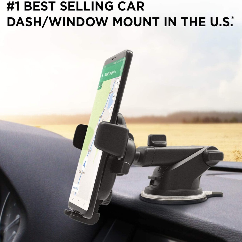 AICase Easy One Touch Dash & Windshield Smartphone Quick Locking Car Mount