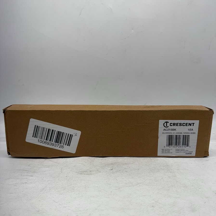 Crescent 15 in. Adjustable Wrench with Tapered Handle