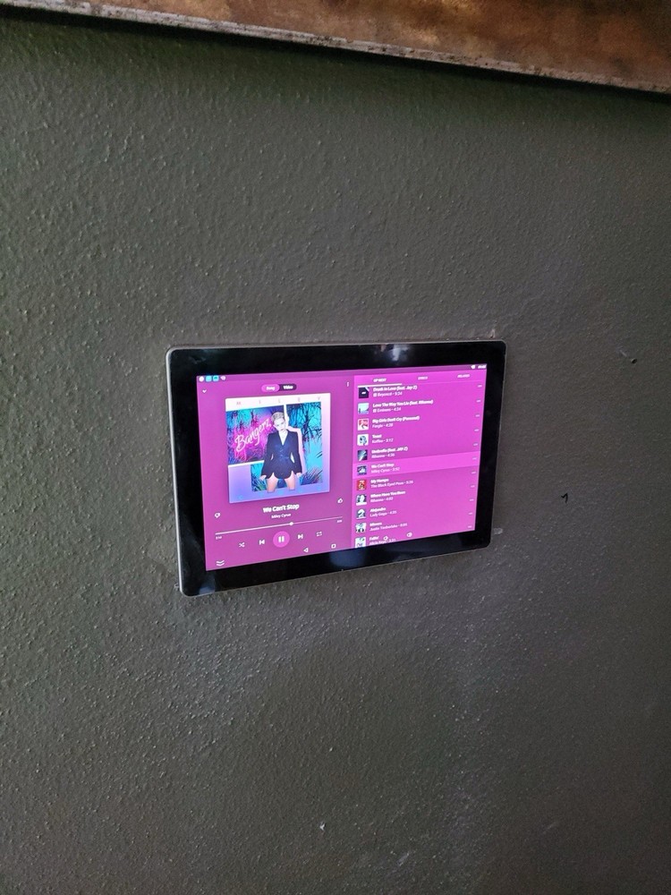 In-Wall Touchscreen Music Amp