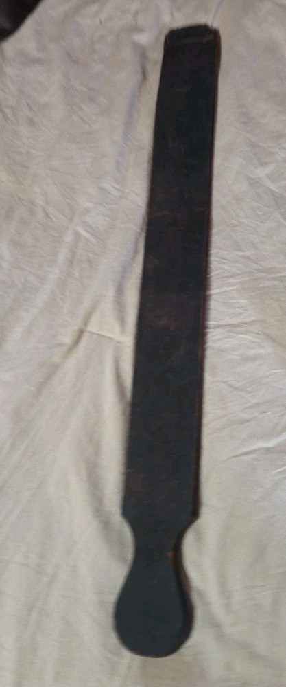 3 Vintage Barber Strops -