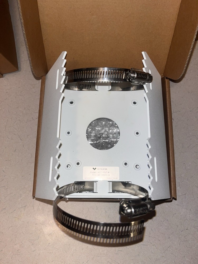 Verkada ACC-MNT-4 Pole Mount Adapter Kit for Security Cameras