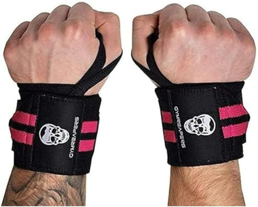 IPF Approved 18" Weightlifting Wrist Wraps for Powerlifting & Strength Training