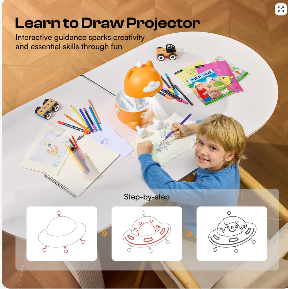 Caydo T3 AI-power Smart Drawing Projector