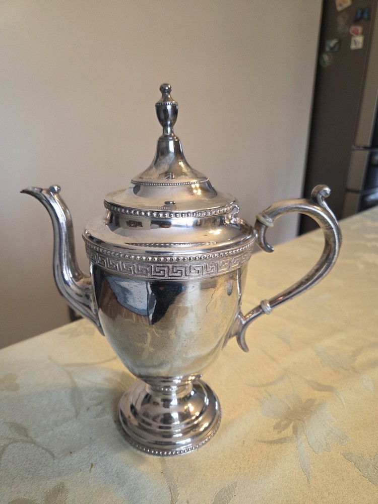 Antique Reed Barton Silverplated Teapot, Circa 1920