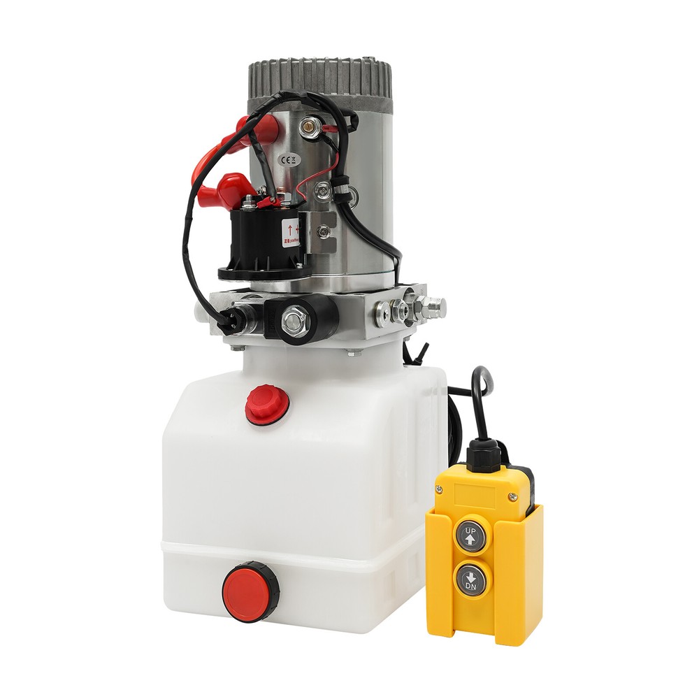 Electric Hydraulic Pump 12V Compact Power Unit with Remote Control