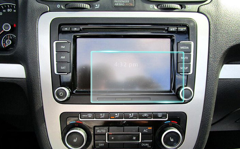 Crystal Clear Screen Protector for 2012 Volkswagen Eos Vehicle Navigation