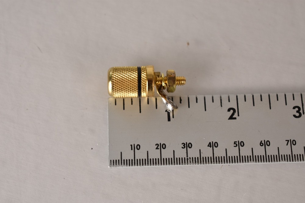 Single Pinnacle Binding Post(Red or Black) -READ-