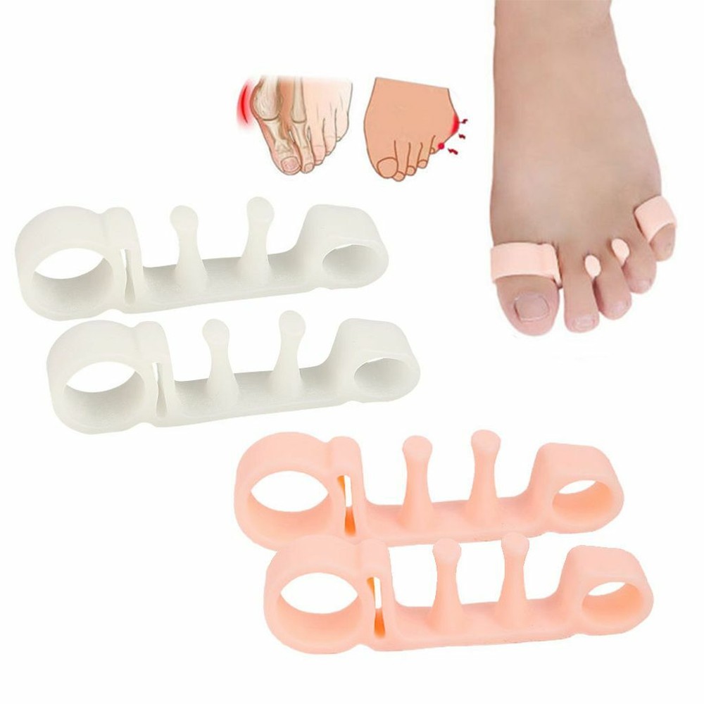Foot Toes Separators Gel Toe Bunion Corrector Shield Orthopedic Braces Correct
