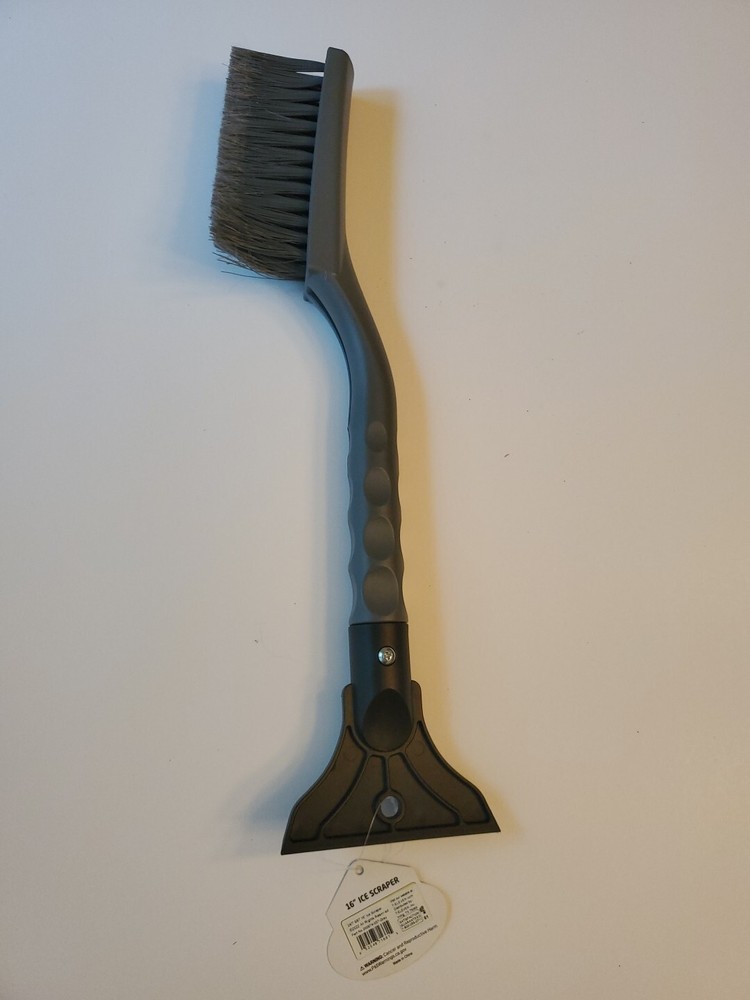 Car Windshield Multipurpose Long Handle Snow Removal with Brush Ice Scraper Tool
