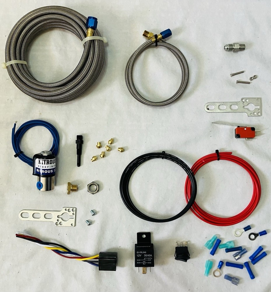 Nitrous Plus DRY EFI Nitrous Kit For LS1 LS2 Adjustable 35-200 Hp
