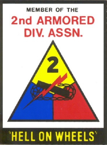 Address Labels - 2nd Armored Division - Hell On Wheels  - Member