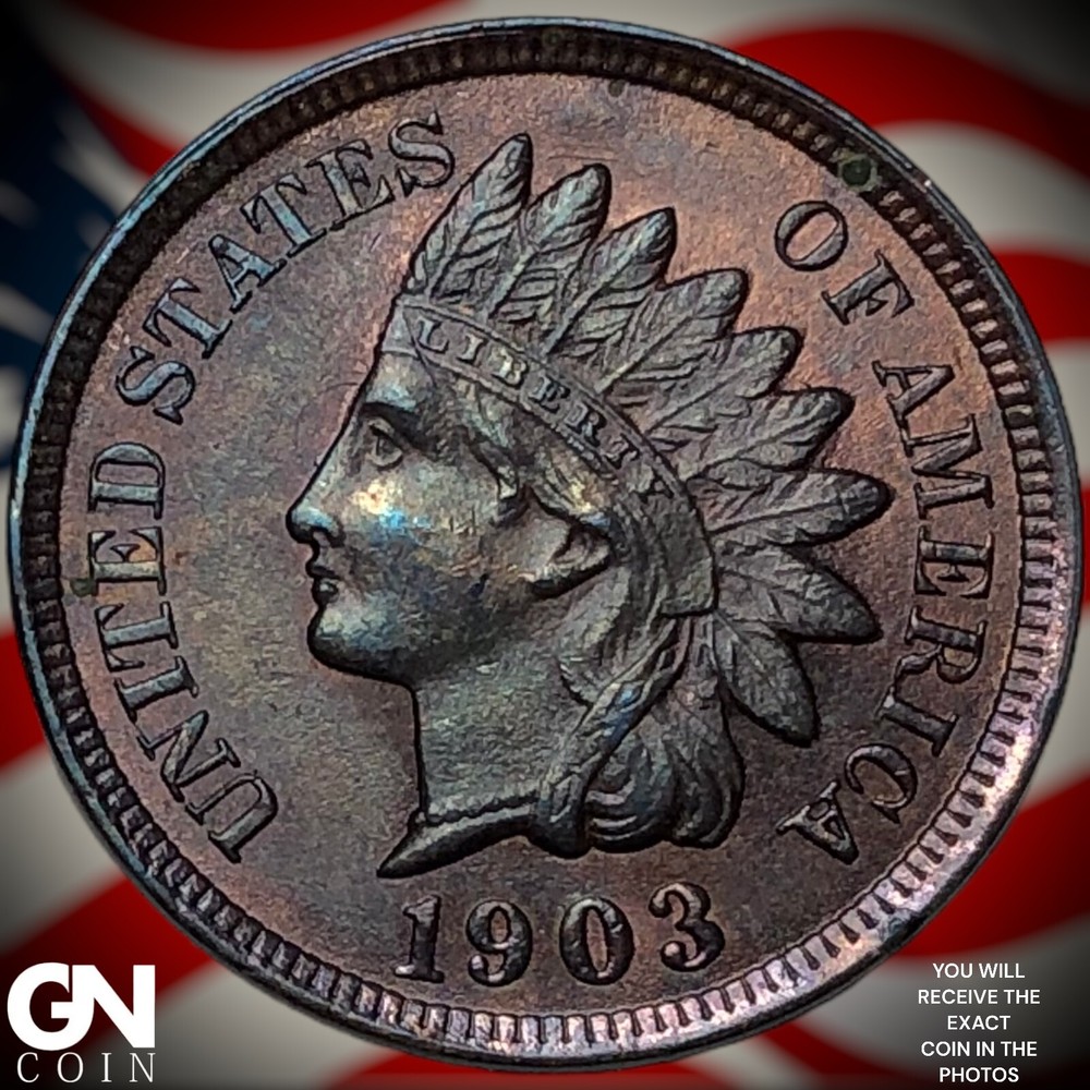 1903 Indian Head Cent Penny Y0030