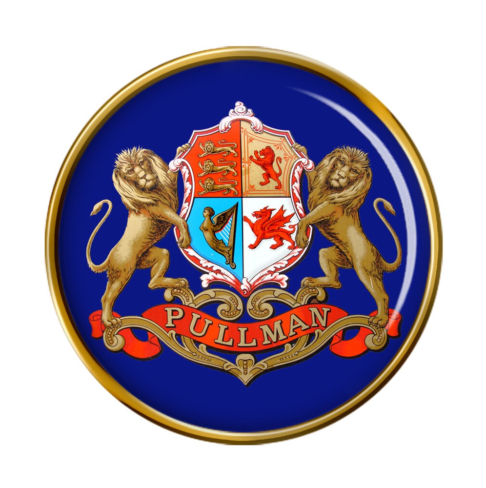Pullman Train Crest Pin Badge