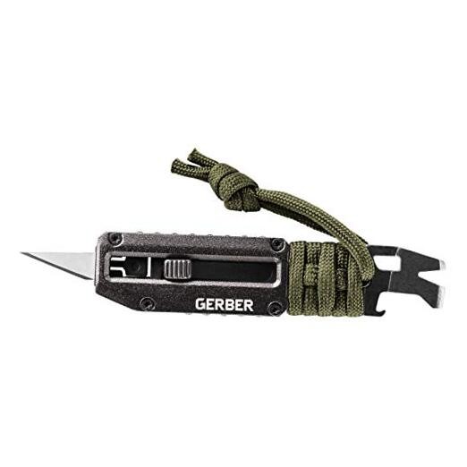 Gear Prybrid X EDC Multitool Pocket Utility Knife  Multi-Tool & Paracord-Green